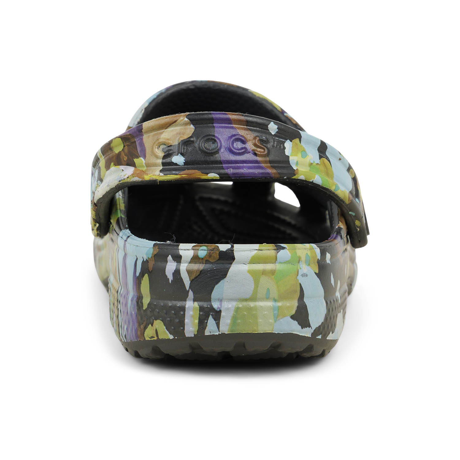 03 - CLASSIC PAINTED FLORAL CLOG - CROCS - - Synthétique