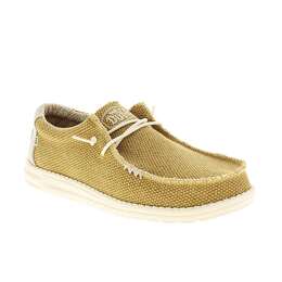 1 - WALLY NATURAL BRAIDED - DUDE - Homme - Jaune
