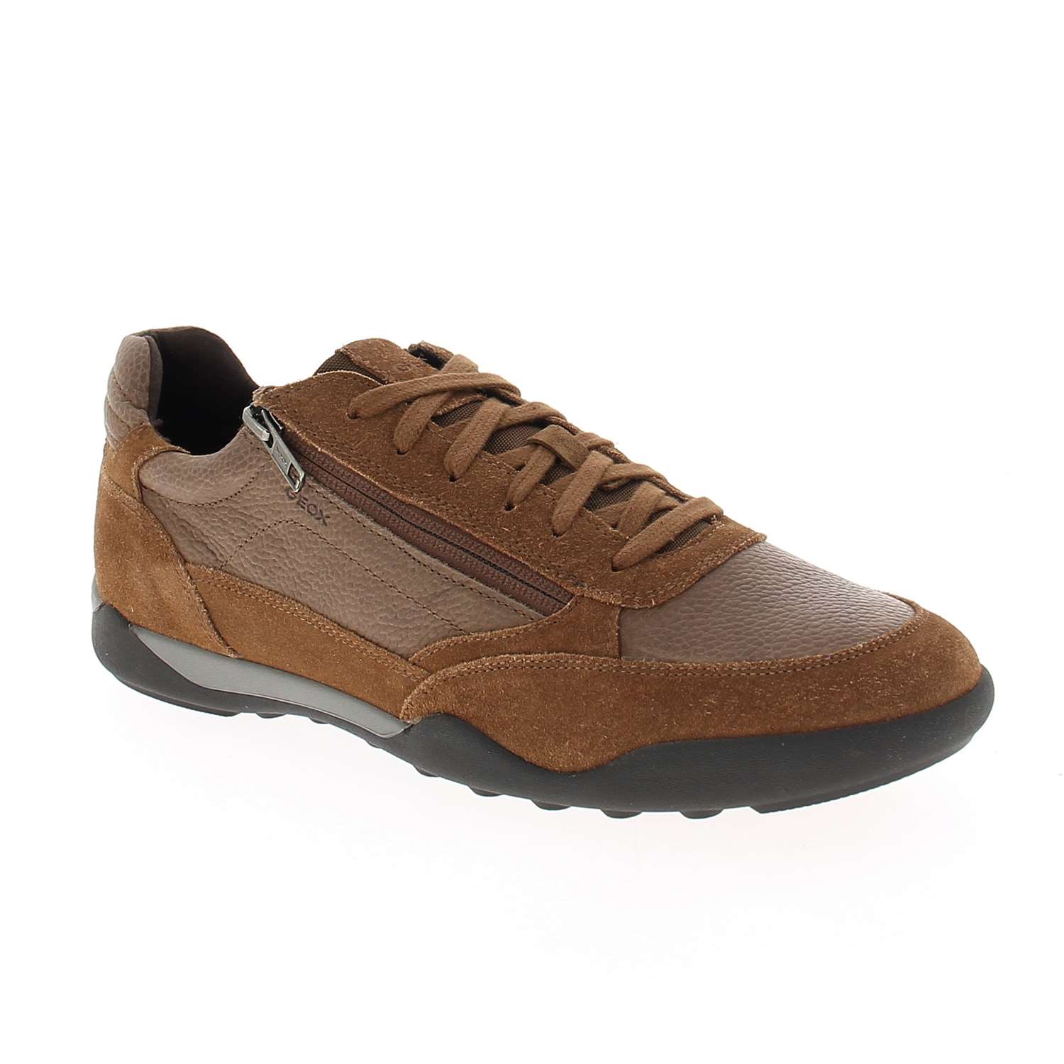 01 - METHODO - GEOX - Chaussures à lacets - Cuir
