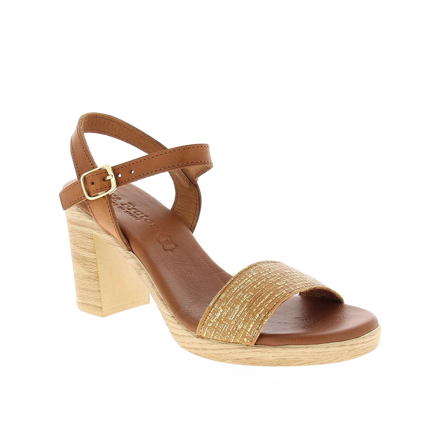 01 - EVABRILLE -  - Sandales - Cuir