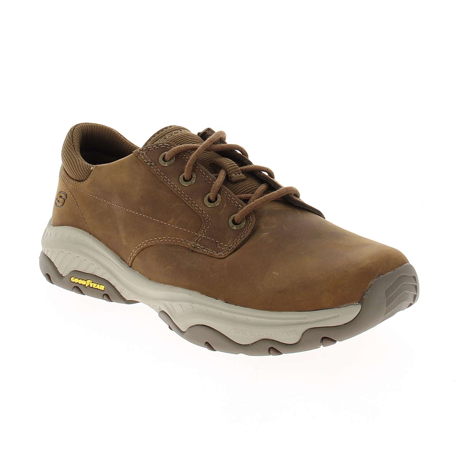01 - CRASTER RELAXED FIT - SKECHERS - Chaussures à lacets - Nubuck