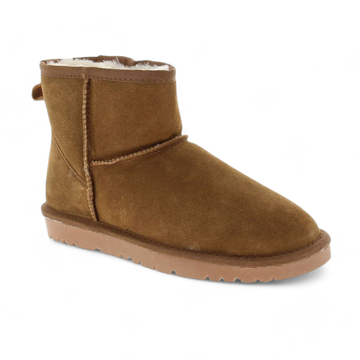 01 - KEVINA -  - Boots et bottines - Croûte de cuir