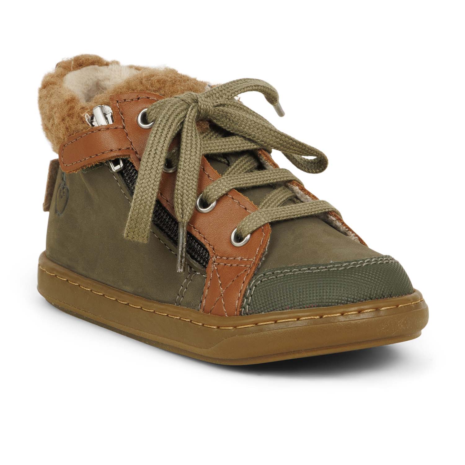 02 - BOUBA ZIP WOOL - SHOO POM -  - Nubuck