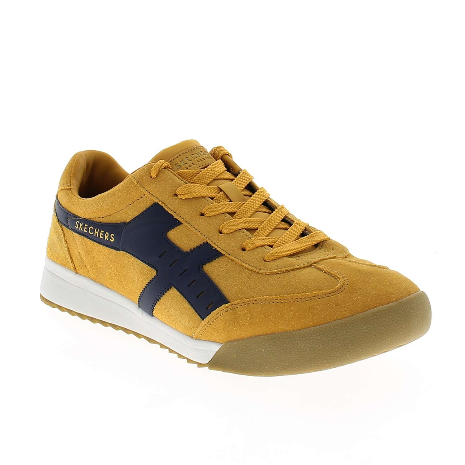 01 - ZINGER - SKECHERS - Baskets - Croûte de cuir