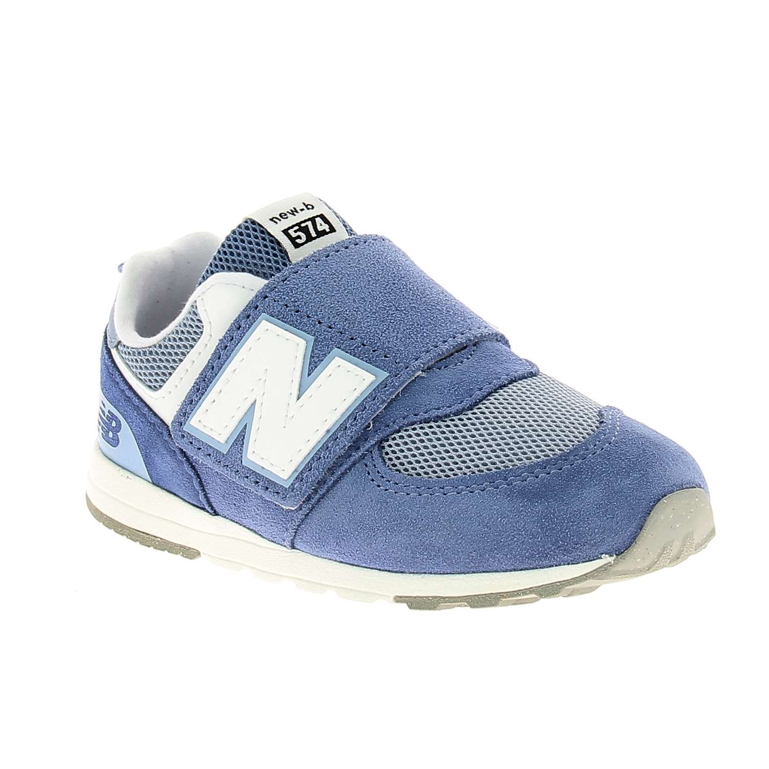 01 - NW574 VELCRO - NEW BALANCE - Baskets - Croûte de cuir