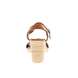 04 - EVABRILLE -  - Sandales - Cuir